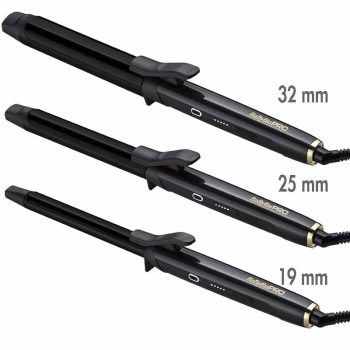Tenacillas para el cabello digitales Titanio-Turmalina BABYLISSPRO