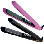 Planchas para el cabello PC 4.0 TITANIUM 1 Plancha de pelo con placas de titanio, diseño innovador rosa y negro