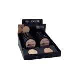 Polvo compacto mate Elixir en tonos variados, exclusivo