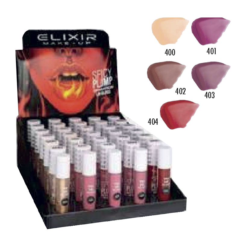 411 BRILLO LABIAL EFECTO VOLUMEN LIP GLOSS SPICY PLUMP-display