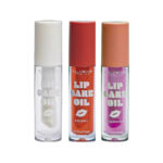 Trío de aceites labiales hidratantes roll-on ‘innovador’, cereza, fresa y transparente
