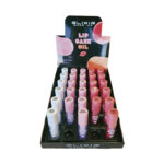 Trío de aceites labiales hidratantes roll-on ‘innovador’, cereza, fresa y transparente