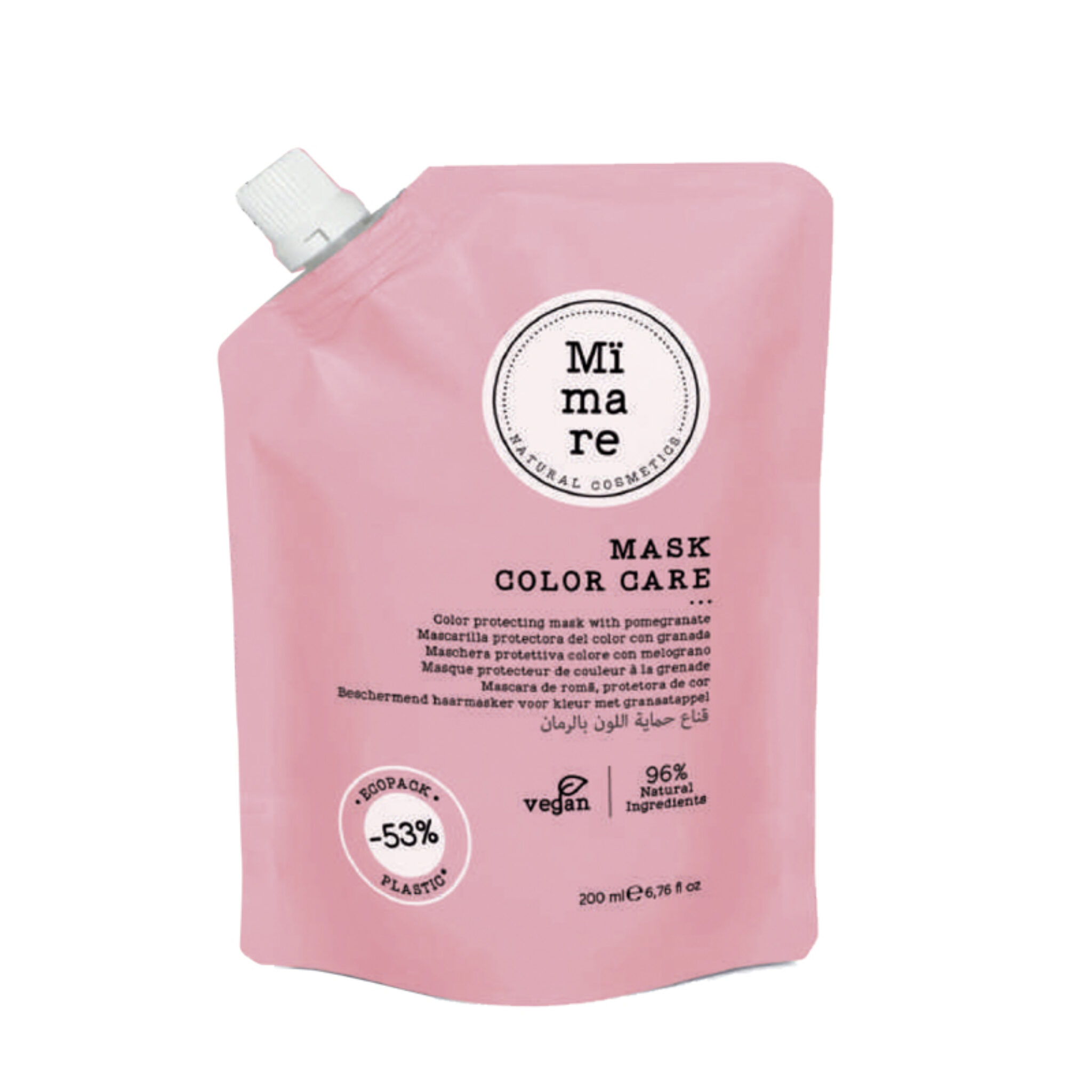 Máscara post color MIMARE MASK COLOR CARE, 200 ml