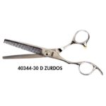 Tijeras peluquería para zurdos profesional y entresacar exclusivo