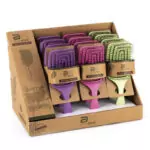 Set exclusivo de cepillos paddle ventilados en tres colores vibrantes