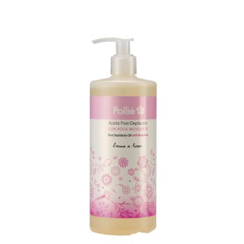 Aceite post depilación Rosa mosqueta, 500 ml.