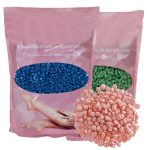 Cera caliente en perlas para depilación, bolsa 1 kg. 1 CERA CALIENTE EN PERLAS-PRESENTACION 1