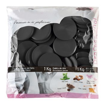Cera negra en discos Brazilian Filmwax , bolsa 1 kg.