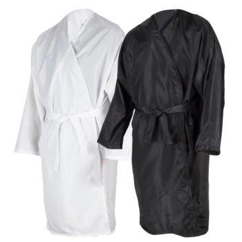 Kimono-bata clienta en tejido chameleon o poliester