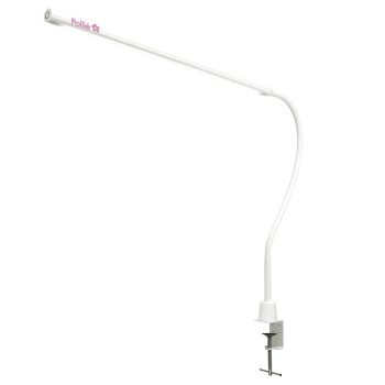 Lámpara de mesa flexible XL con pinza