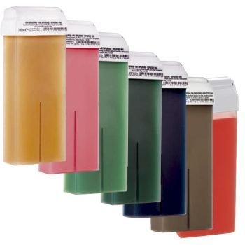 Rollón de cera compacto premium para depilación, 100 ml