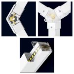 LAMPARA LED MODULAR EXAGONAL