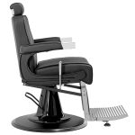 SILLON BARBERO NEGRO ESTRUCTURA NEGRA