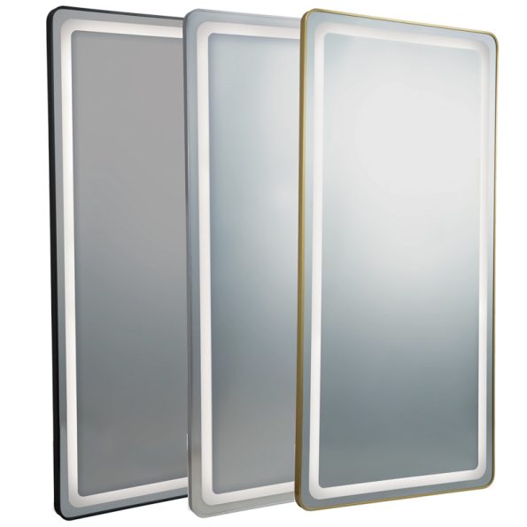 Tocador de barbería: medidas, tipos y precios 3 TOCADORES LED RECTANGULARES TODOS