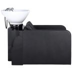Silla de lavado con diseño exclusivo y lavabo integrado para salón