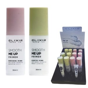 Qué llevar en el maletín de maquillaje profesional 2 Prebase en gel Smooth Me Up Primer de Elixir Make Up