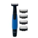 Set exclusivo de recortadora Barbasol azul y negra para barba y cuerpo