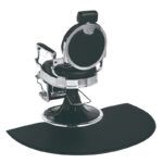 Sillón de barbero clásico exclusivo con reposapiés, experiencia exclusiva