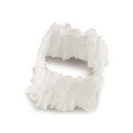 Exclusivo gorro desechable fruncido blanco – banda elástica sanitaria