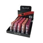 Set exclusivo de labiales satinados en tonos rosa y nude