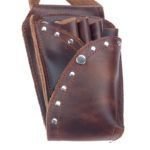 Funda de cuero exclusiva para herramientas con cinturón ajustable