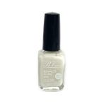 Tratamiento Endurecedor de uñas BV, 13 ml. 1 Esmalte exclusivo blanco perla de acabado profesional