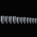 Tips Media Luna ovalados transparentes 1 Set exclusivo de tips transparentes para uñas – kit profesional de extensiones