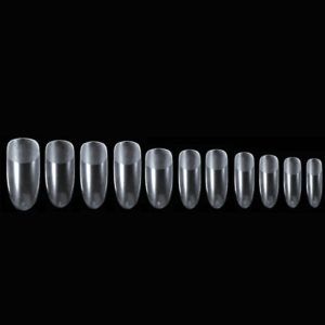 BV TIPS TRANSPARENTE MEDIA LUNA OVALADO