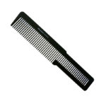 Peine negro innovador de doble dentado profesional