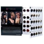 Kit profesional de coloración capilar innovador en elegante caja dorada