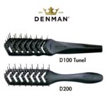 Cepillo ventilado Denman ‘exclusivo’ platinum para peinado y secado profesional