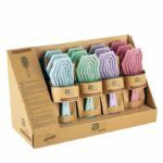 Set de 4 cepillos paddle ventilados innovador verificado en tonos pastel