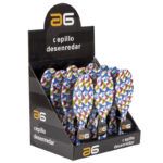 Cepillo desenredar multicolor pack exclusivo para salón