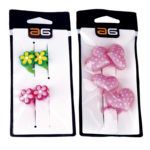 Pack exclusivo de accesorios para cabello con flores y corazones