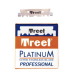 Exclusivo pack de cuchillas Platinum Treet — hoja profesional en acero inoxidable