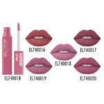 Labiales líquidos mate kissproof premium en tonos rosa