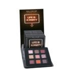 Paleta de sombras 9 tonos rosa y borgoña ‘exclusivo’ para profesionales