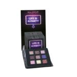 Paleta de sombras 9 tonos exclusivo y espectacular con brillos