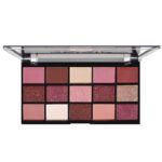 Paleta de sombras exclusiva 16 tonos rosados y nude para looks versátiles