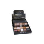 Paleta de sombras 15 tonos metálicos rosas y dorados exclusivo