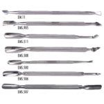Set exclusivo de herramientas profesionales para manicura en acero inoxidable