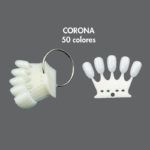 Muestrario exclusivo Corona de 50 colores para uñas