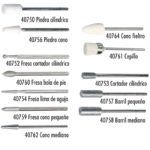 Fresas para tornos de uñas, paso universal 1 Kit exclusivo de fresas y accesorios para pulido y acabado profesional