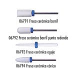 Fresas de cerámica para tornos de uñas, paso universal 1 Set exclusivo de fresas cerámicas profesionales para manicura y pedicura