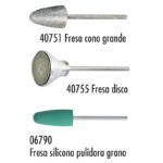 Set exclusivo de fresas y pulidores para acabado profesional