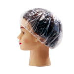 Gorro desechable transparente exclusivo para salones
