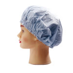 Gorro desechable azul exclusivo con diseño innovador