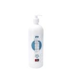 Exclusivo champú para cabello graso en envase con dosificador