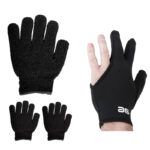 Guantes premium: exfoliantes de baño y neopreno con dedos descubiertos