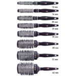 Set de 3 cepillos redondos térmicos para peinar ‘premium